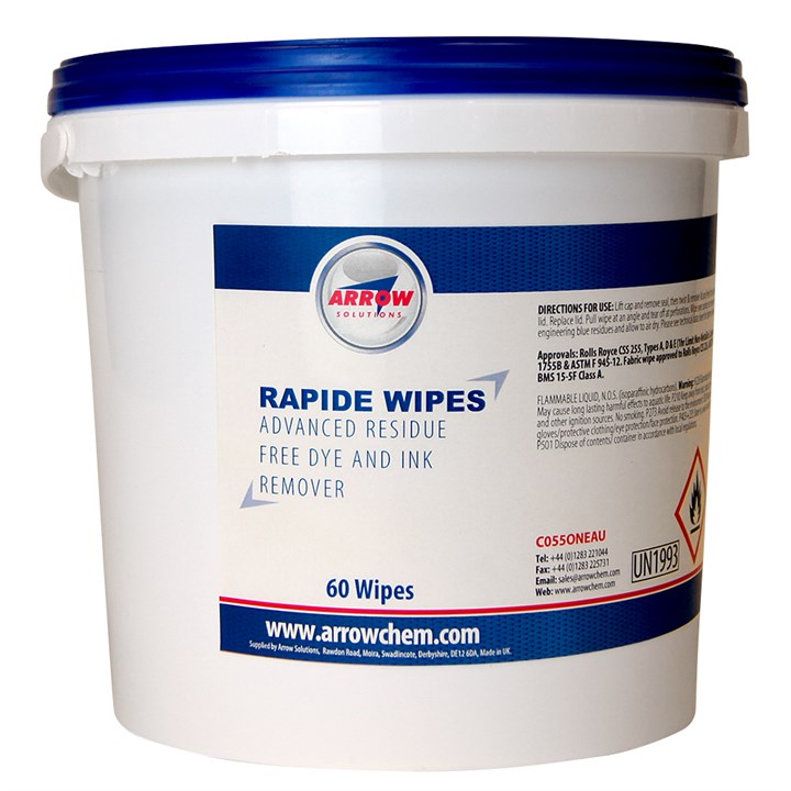 ARROW SOLUTIONS RAPIDE WIPES (85-Wipes)